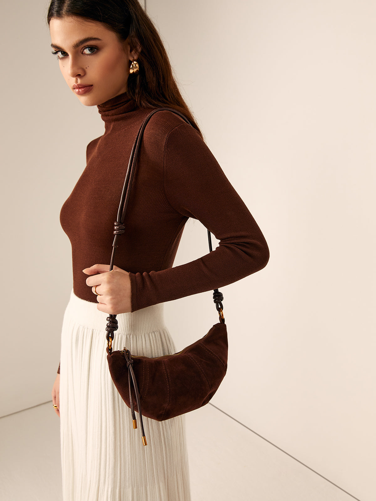 Bolsa Luna - Alça Ajustável com Detalhe de Nó