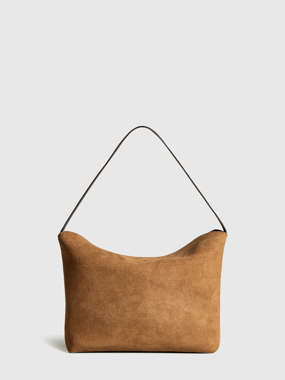 Bolsa Pillow - Couro com Fecho em Zíper
