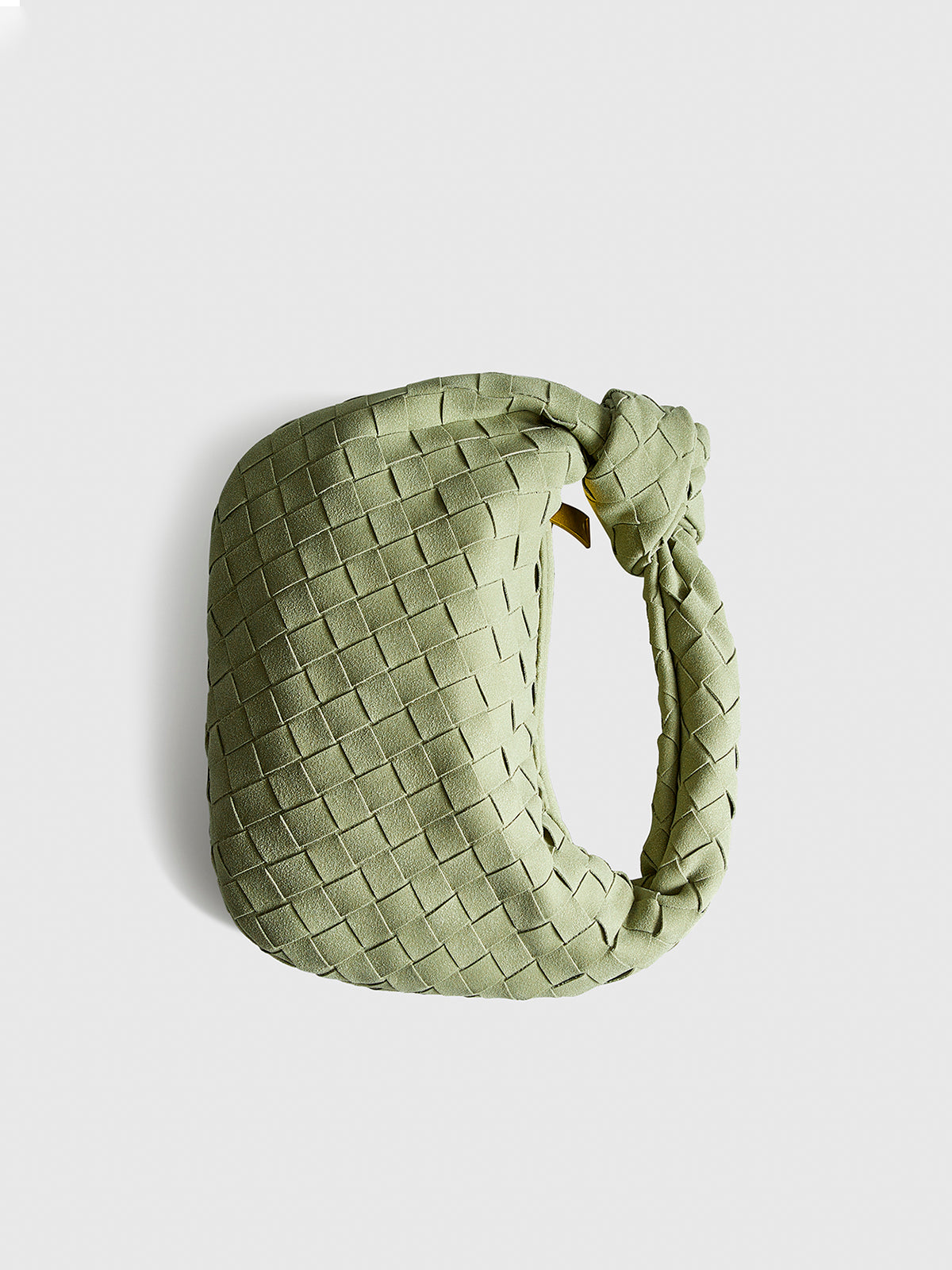 Bolsa Loop Trançada - Alça Esculpida e Textura Acolchoada