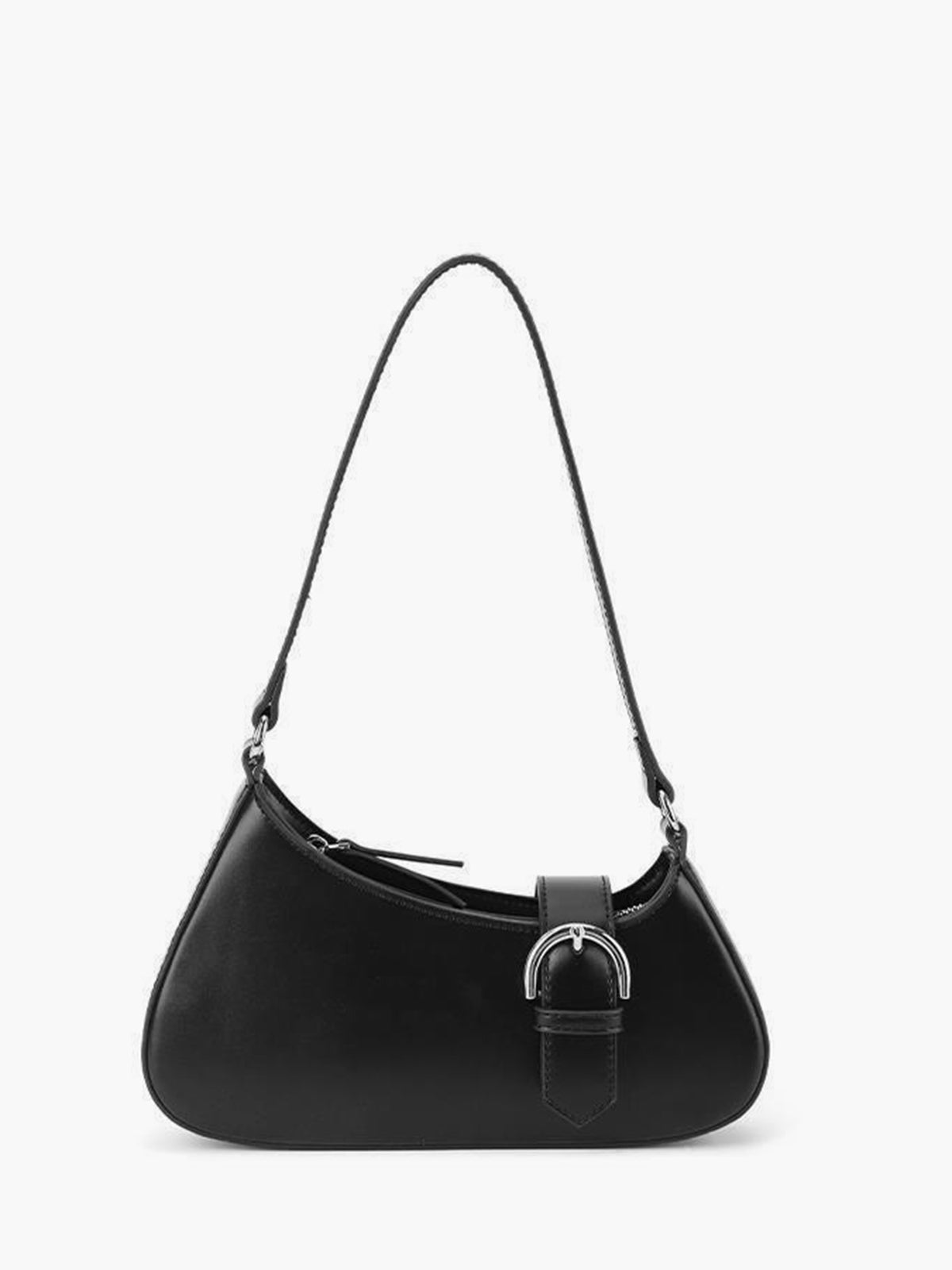 Bolsa Creta com Fivela - Design Minimalista e Estrutura Elegante