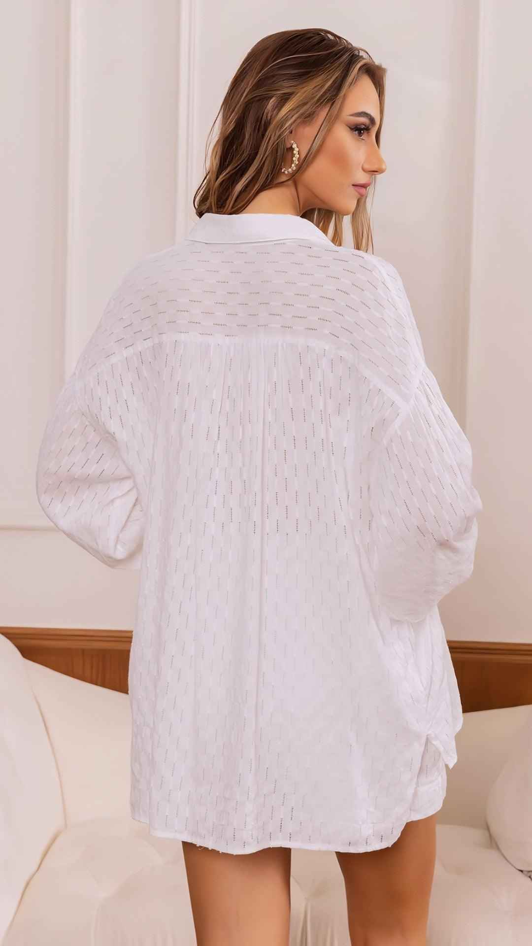 Conjunto Luara - Camisa Oversized e Short