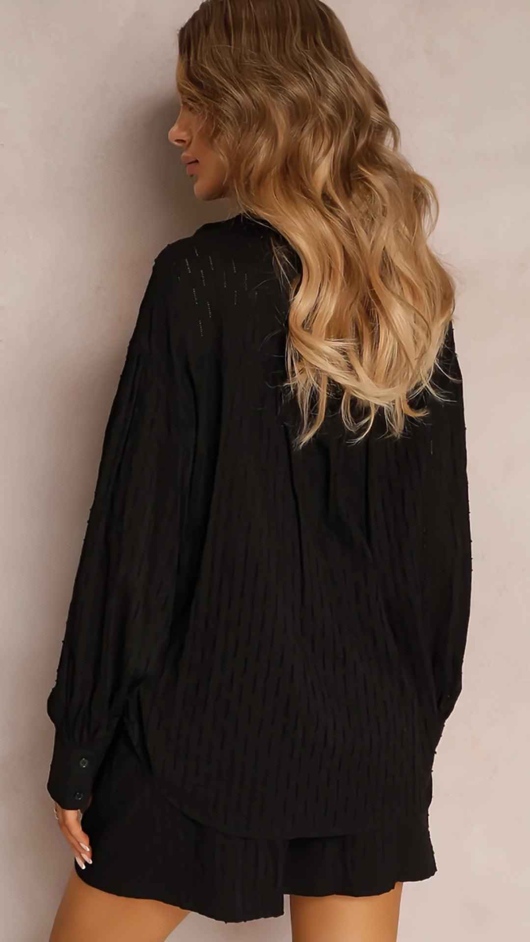Conjunto Luara - Camisa Oversized e Short