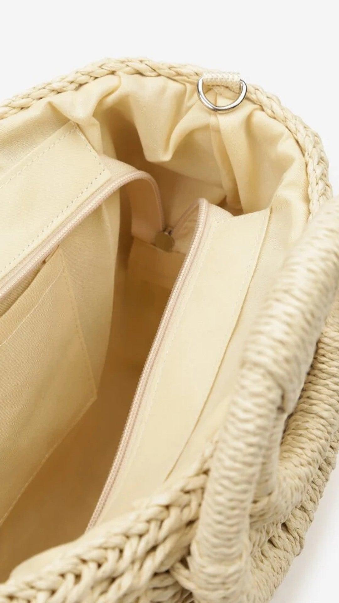 Bolsa Tote - Tramada com Alça Redonda